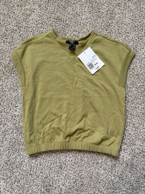 Forever 21 Olive Green Knit Tank Top